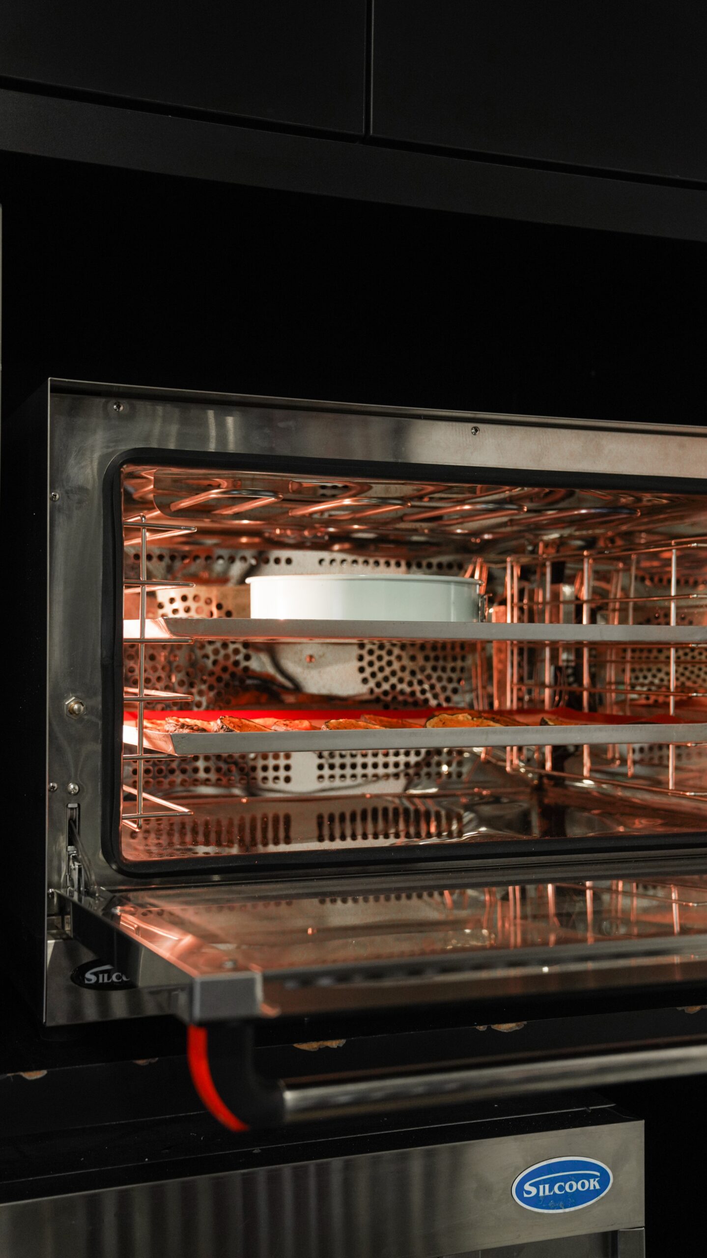 Horno Convector 5 Bandejas Con Vapor y Grill + Base - Marca SILCOOK - Imagen 3