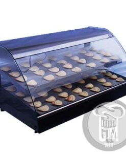 Mantenedor exhibidor Warmer de 2 niveles de 120 cm