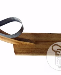 Tabla Jamonera Con Accesorios de Acero Inoxidable - Marca HV